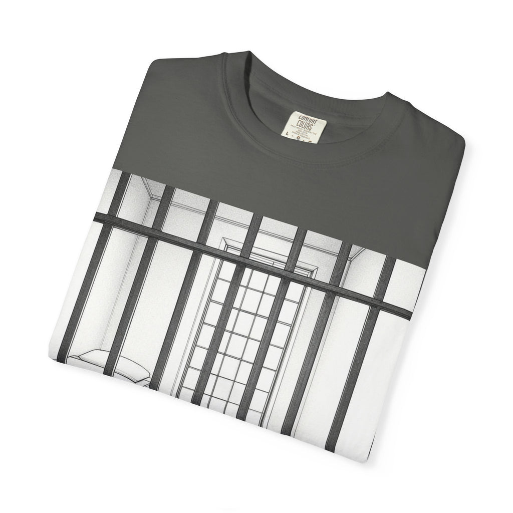 "86-47 Jail Cell" Unisex Garment-Dyed T-shirt