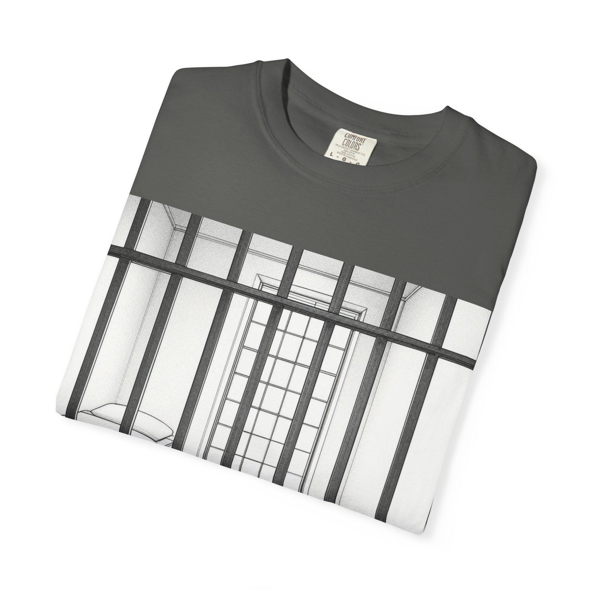 "86-47 Jail Cell" Unisex Garment-Dyed T-shirt