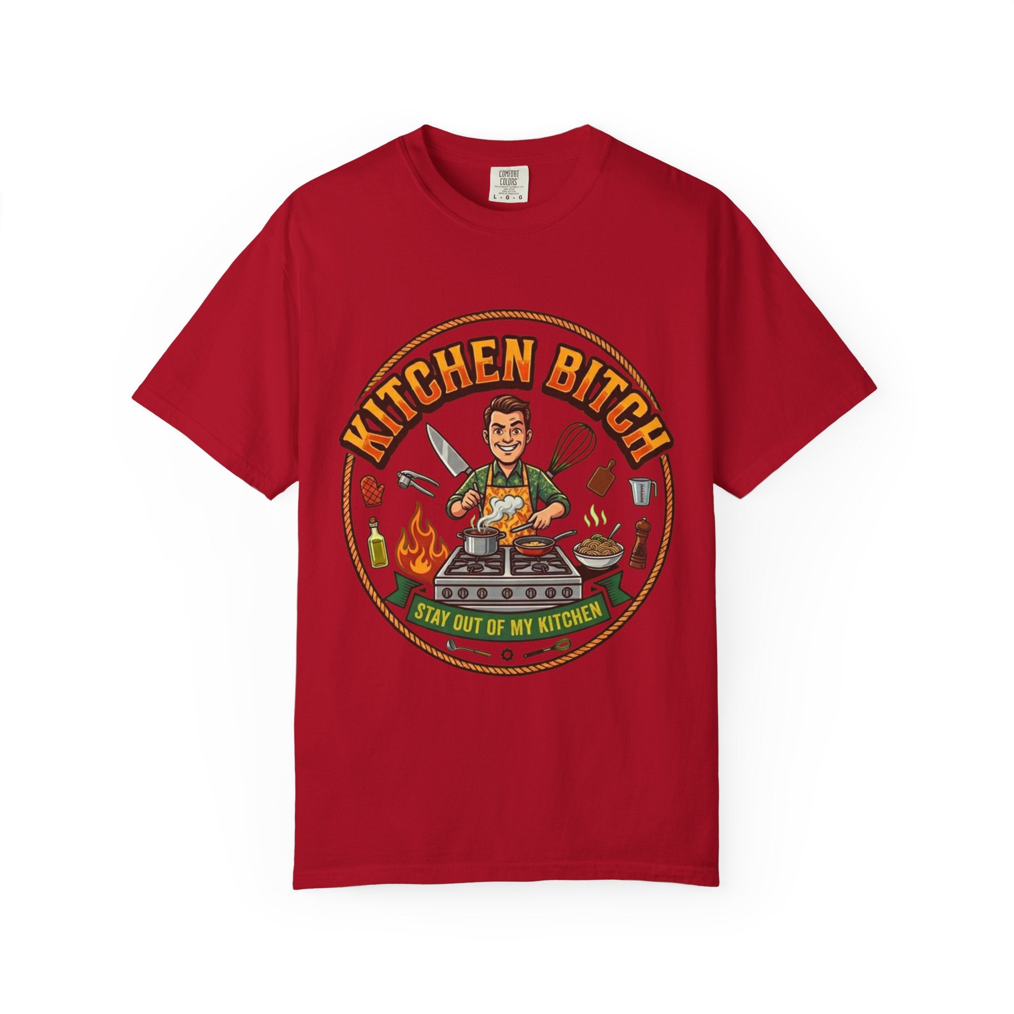 "Kitchen Bitch" Unisex Garment-Dyed Tee