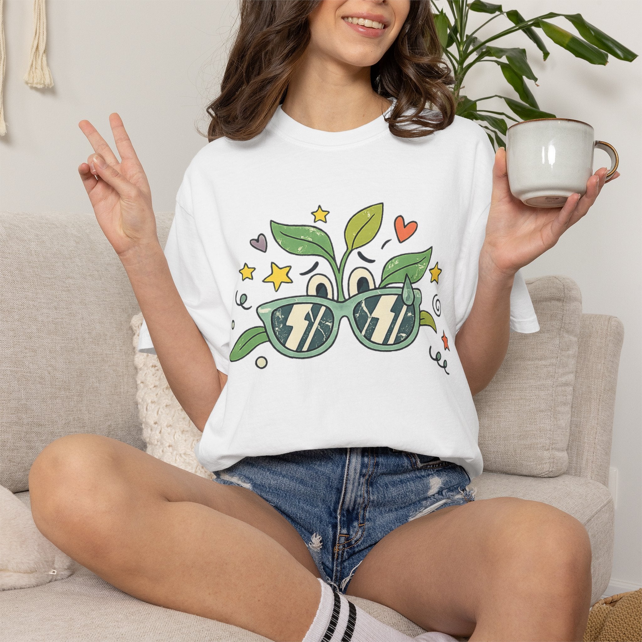 "Plant Alive" Unisex Garment-Dyed T-shirt