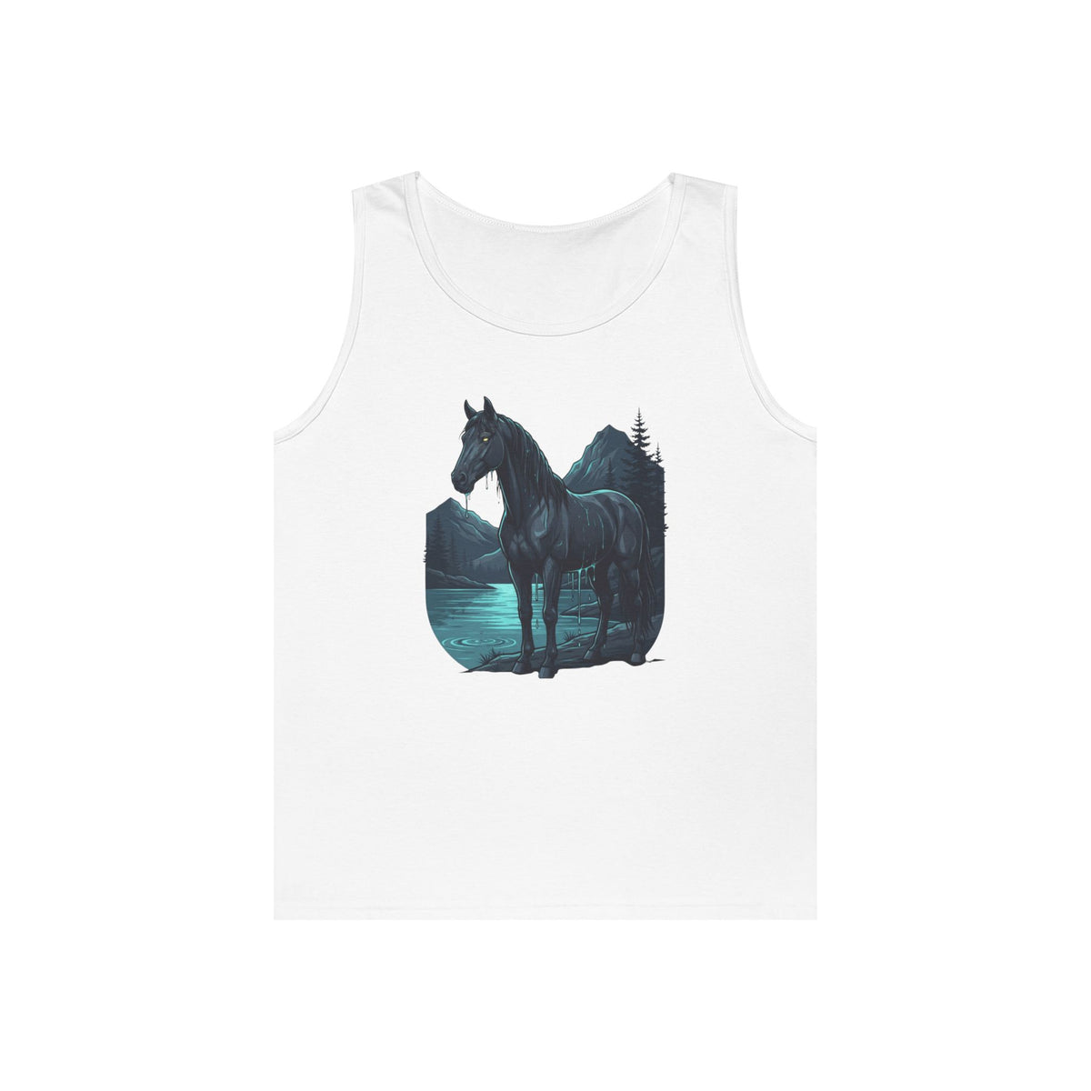 Color: White | Kelpie (Scottish Folklore) Tank Top