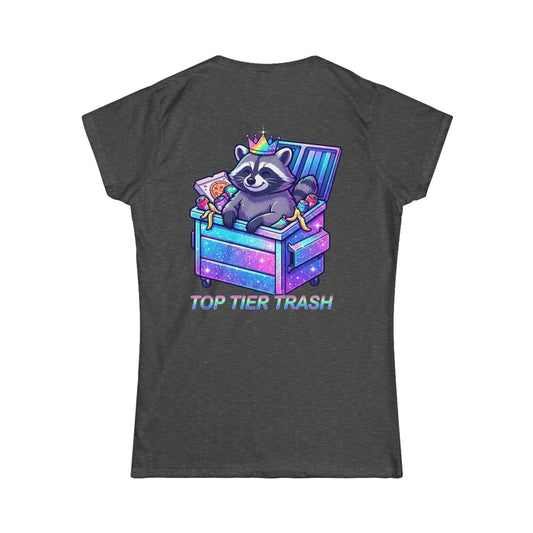 Color: Dark Heather | Top Tier Trash Women's Tee