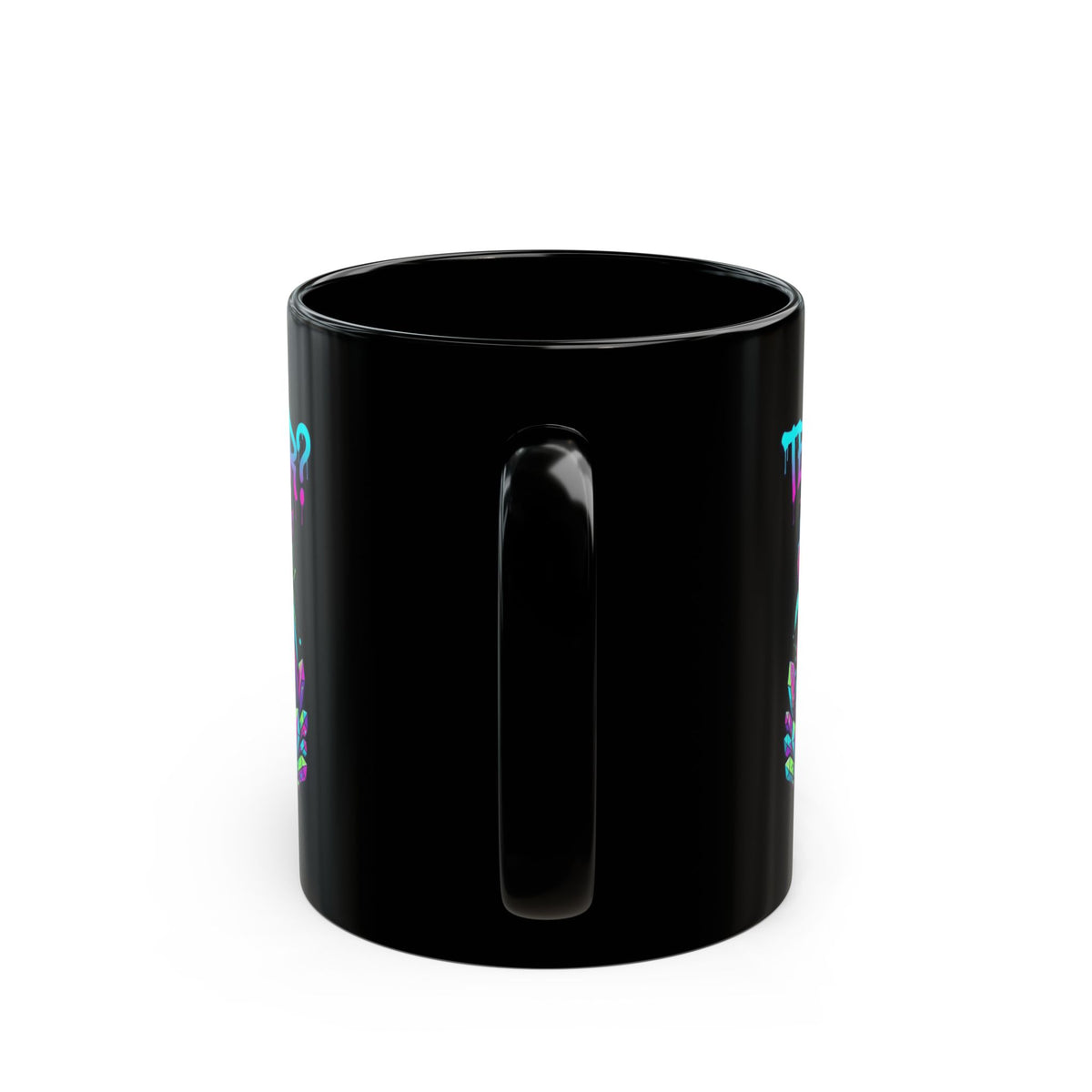 "Cock Teaser" Black Ceramic Mug