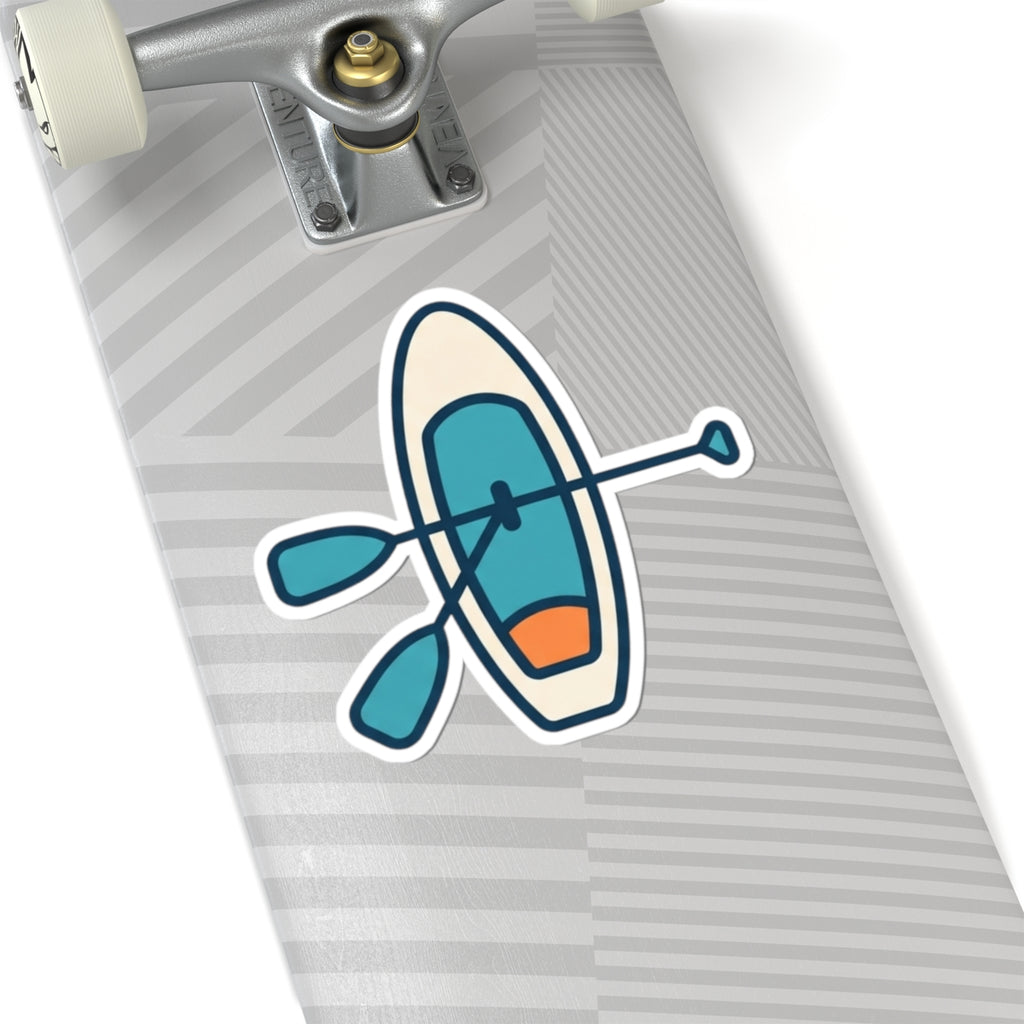 "Mountain Lake Paddle Board" Sticker