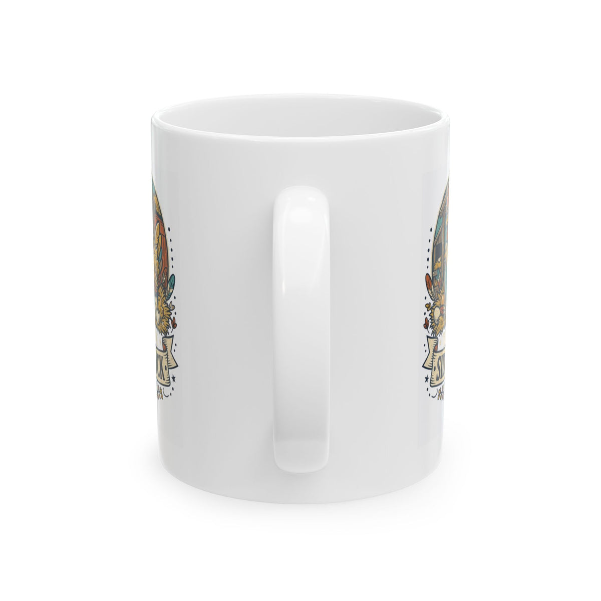"The Original Side Chick" White Ceramic Mug