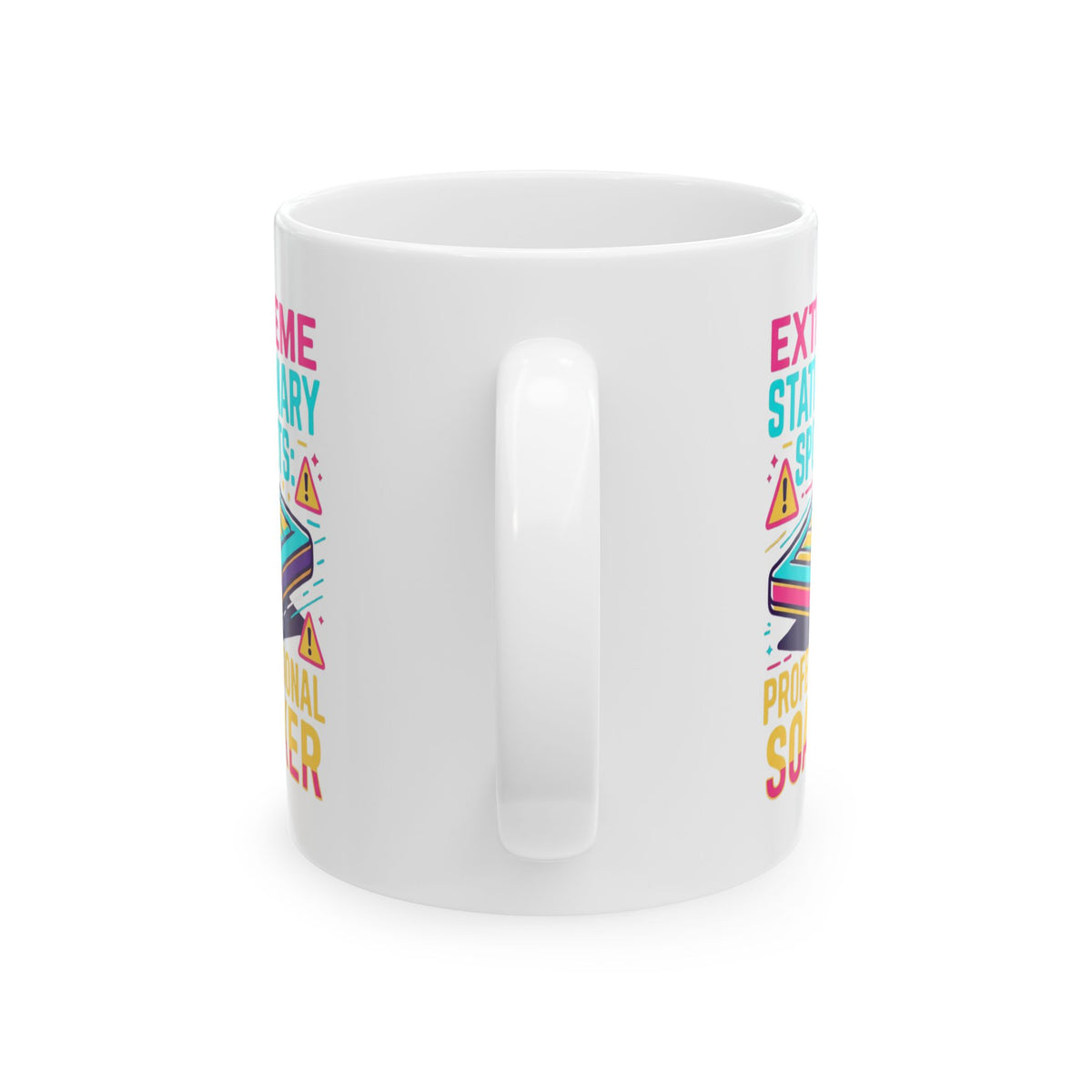 "Professional Soaker" White Ceramic Mug