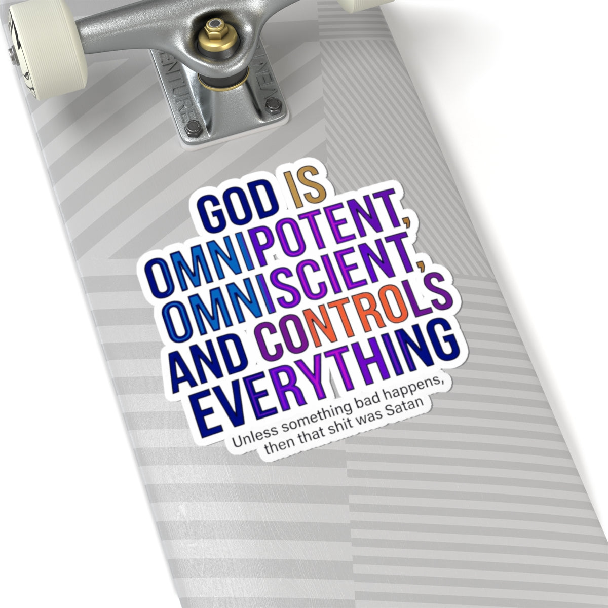 "God Controls Everything" Sticker — Main