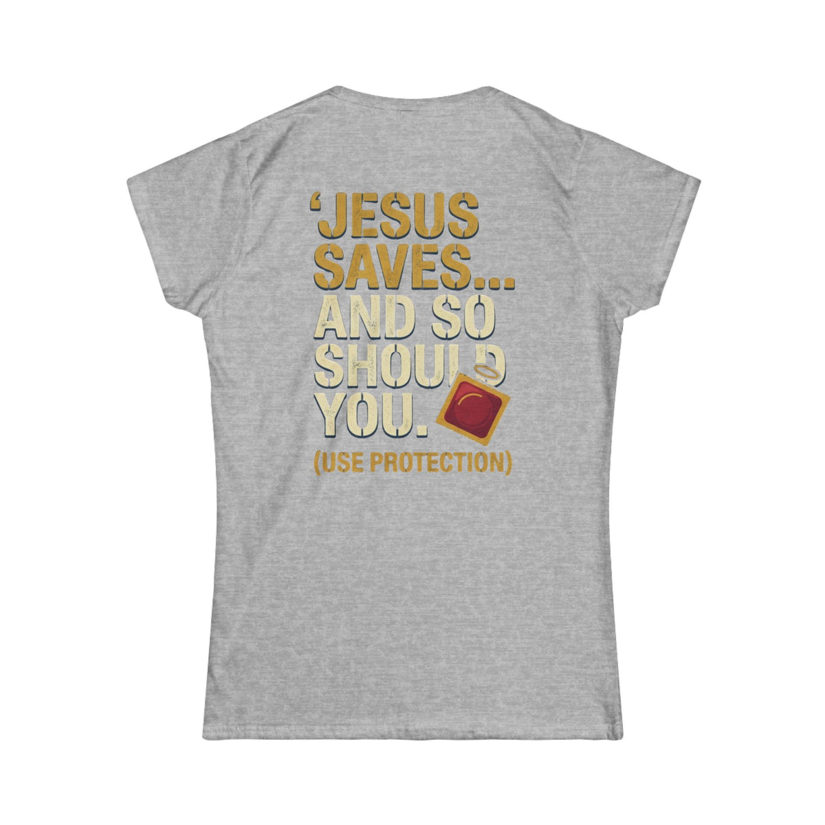 "Good Book Series Jesus Saves and So Should You" Women's Tee