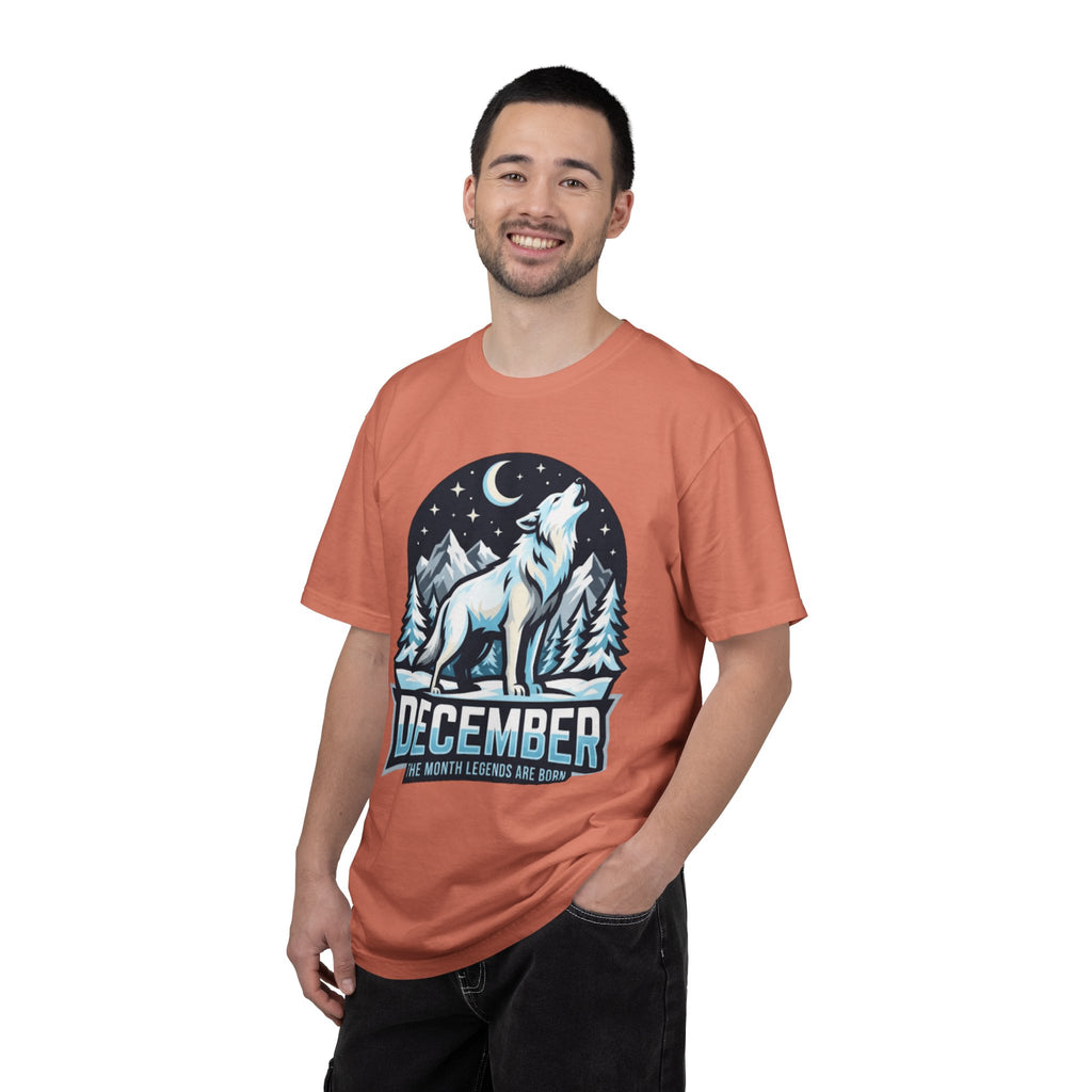 "December Legend" Unisex Garment-Dyed Tee