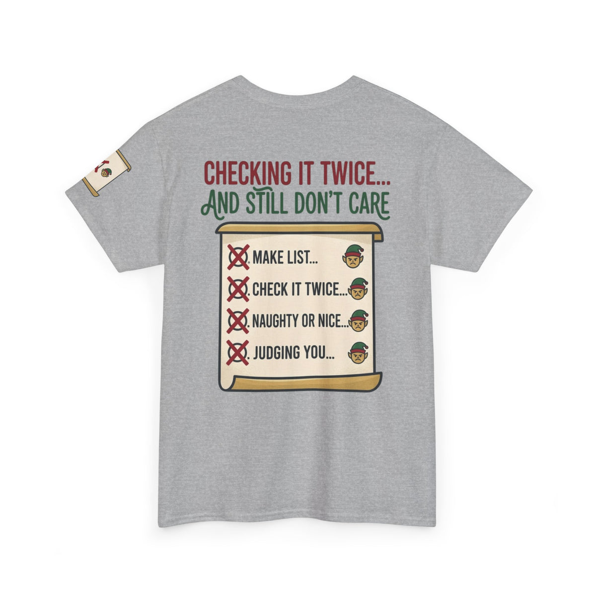 "Checking It Twice" Premium Graphic Tee