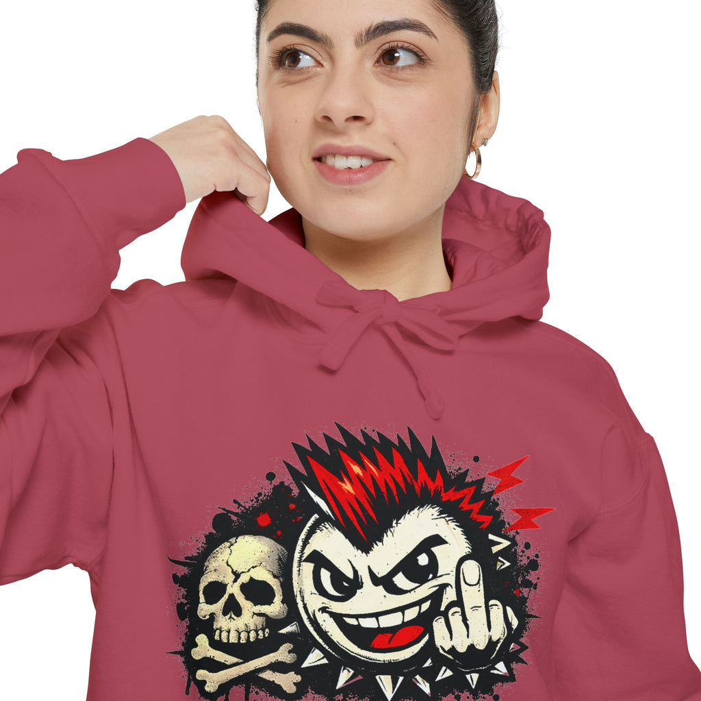 One Finger Opinion | Garment-Dyed Hoodie — AttitudeShirts
