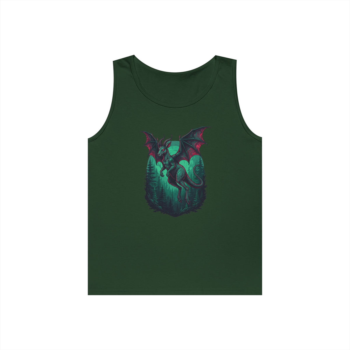 Color: Forest Green | The Jersey Devil (New Jersey, USA) Tank Top