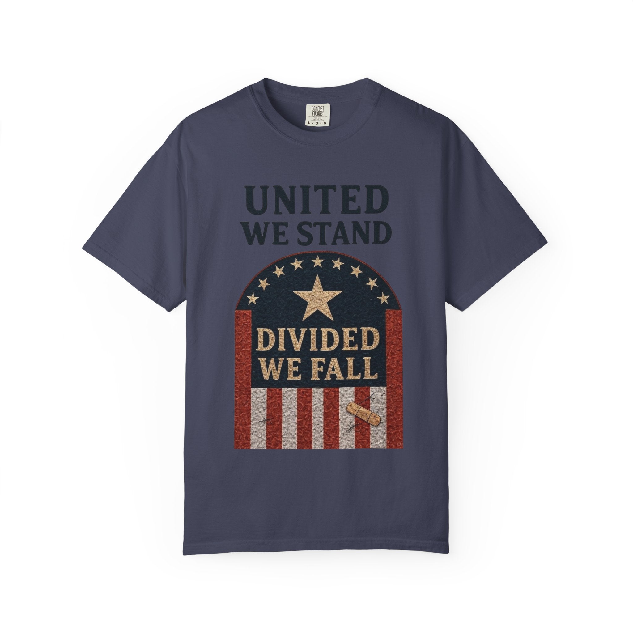 "UNITED WE STAND" Unisex Garment-Dyed T-shirt