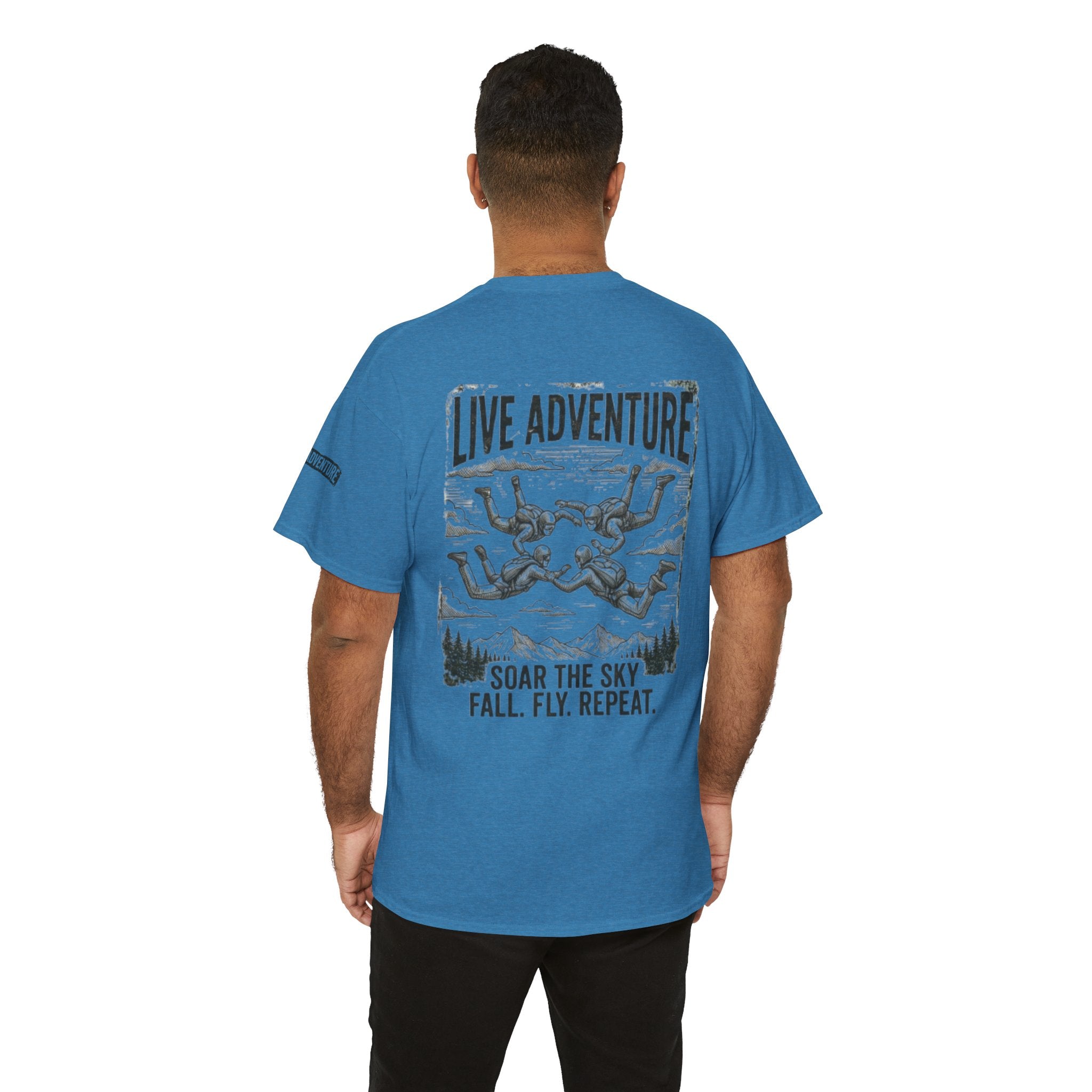 "Live Adventure - Skydive" Premium Graphic Tee
