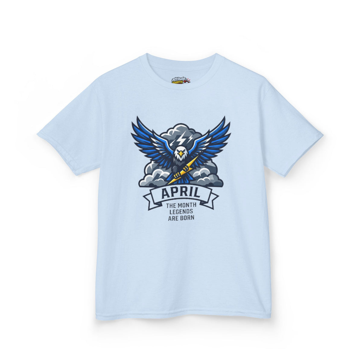 Color: Light Blue | April Legend Kids Tee