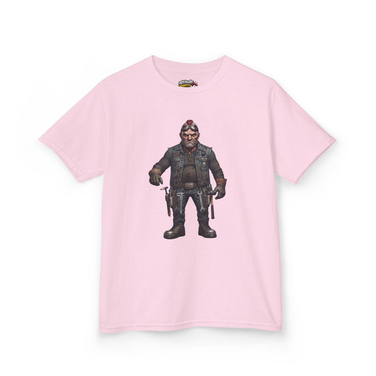 Color: Light Pink | Axel Kids Tee