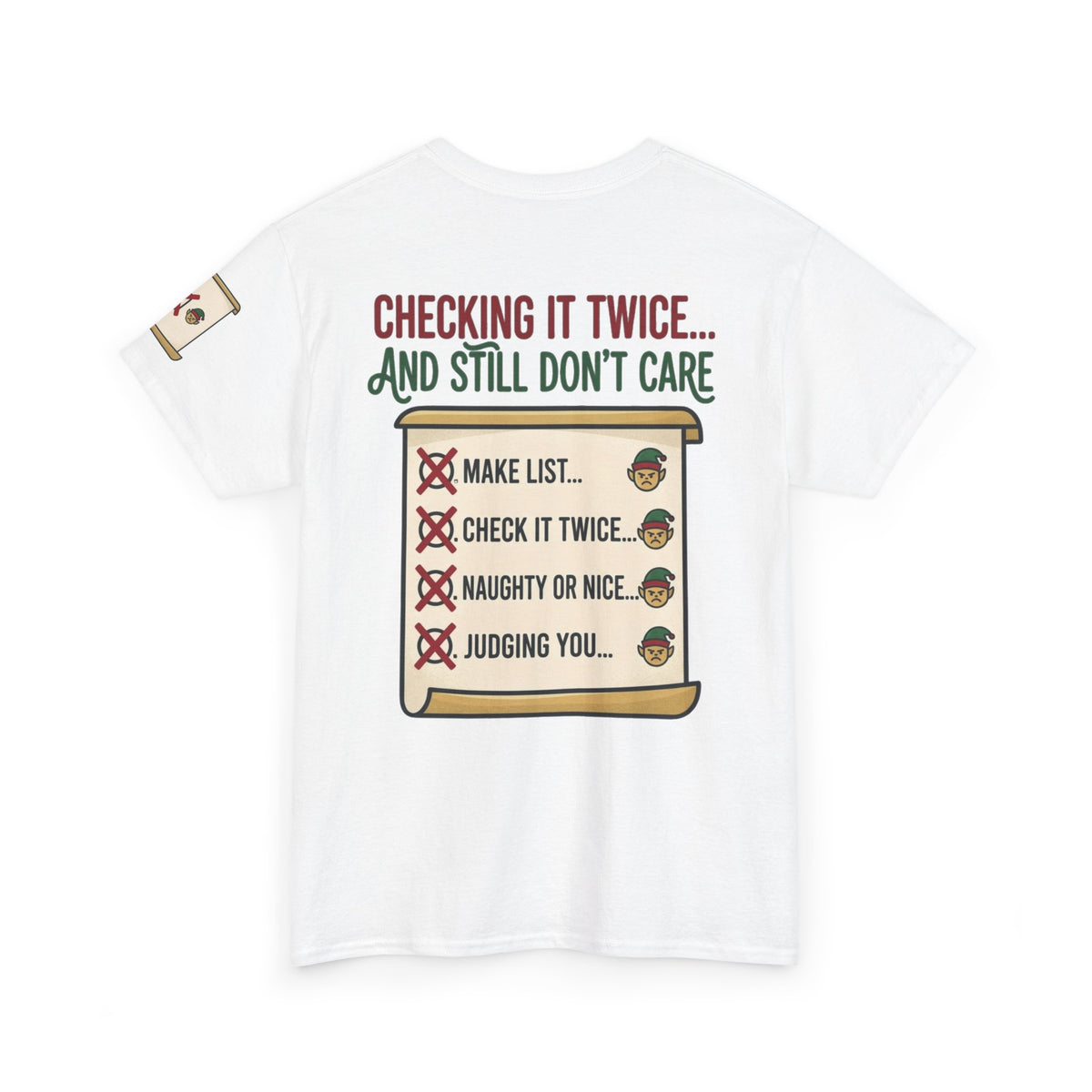 "Checking It Twice" Premium Graphic Tee