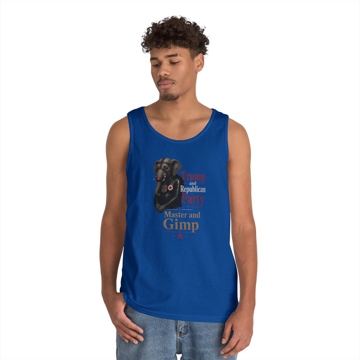 Color: Royal | Master and Gimp Tank Top