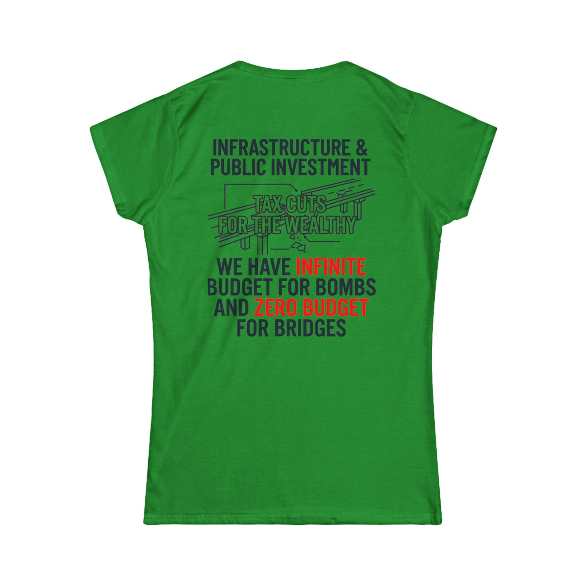 "Protest Series - Fix The Roads" Women's Tee