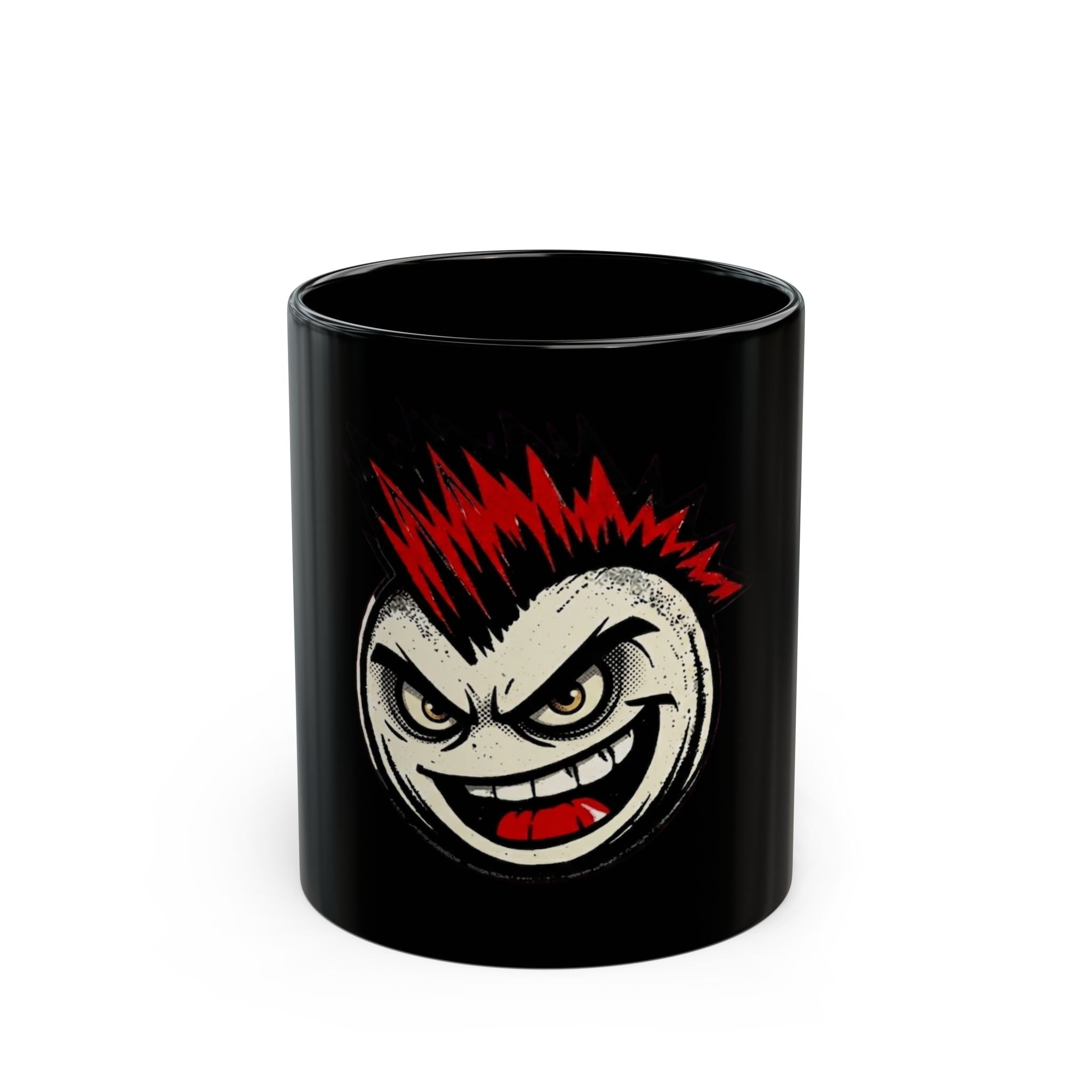 "Hazard" Black Ceramic Mug