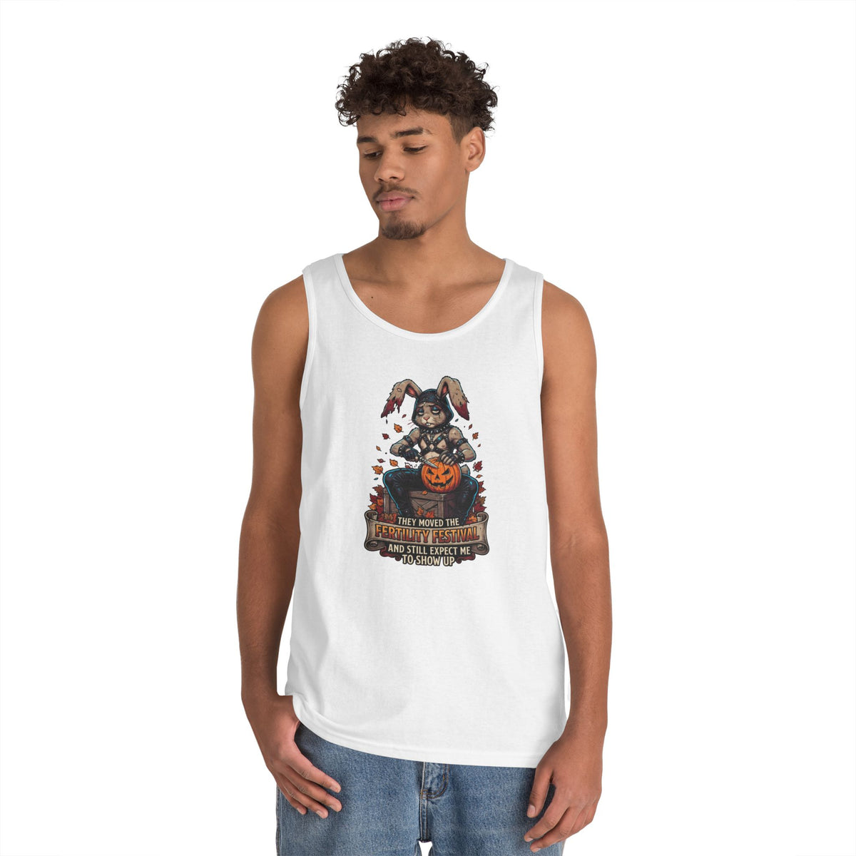 Color: White | Fertility Festival Tank Top