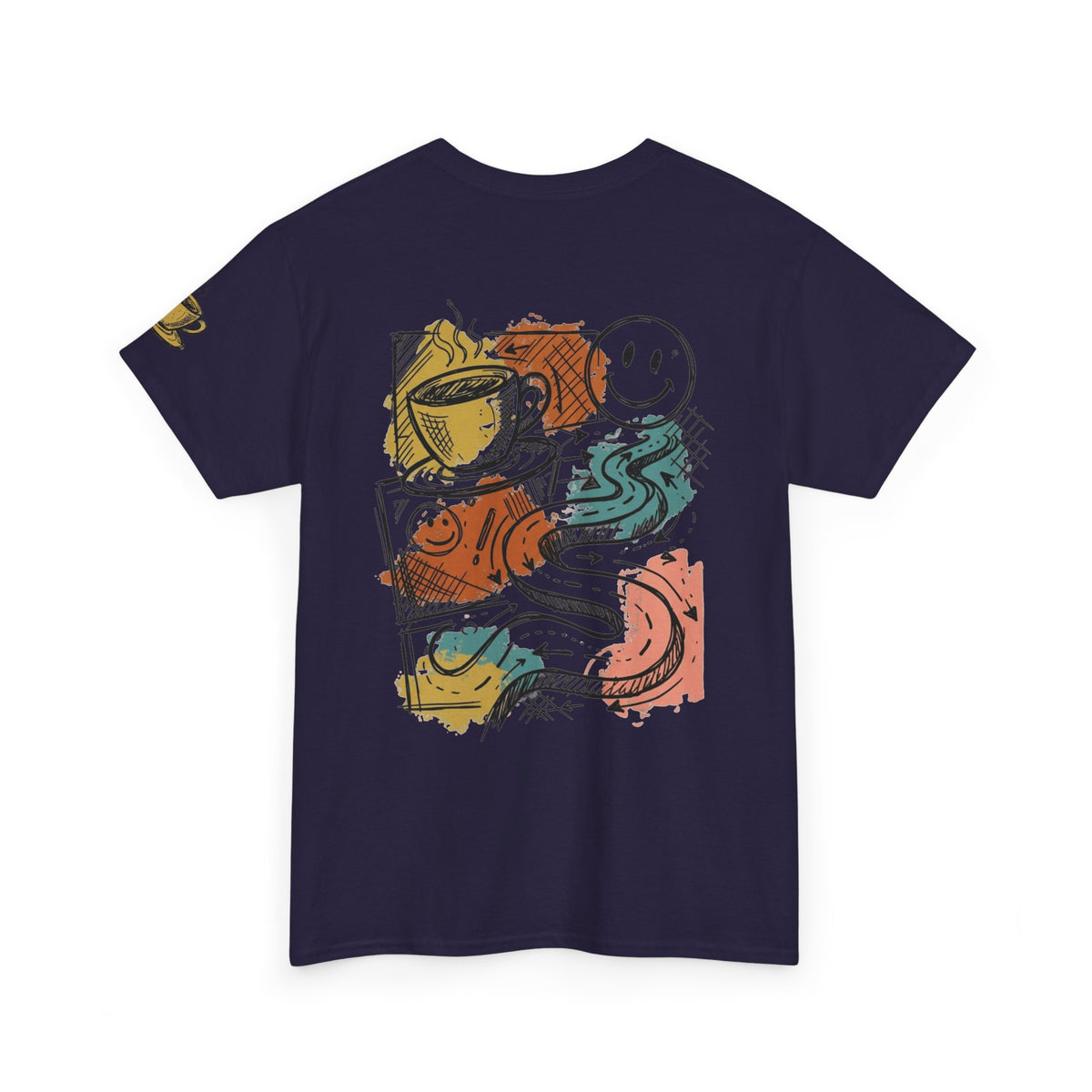 "Happy Coffee" Premium Graphic Tee