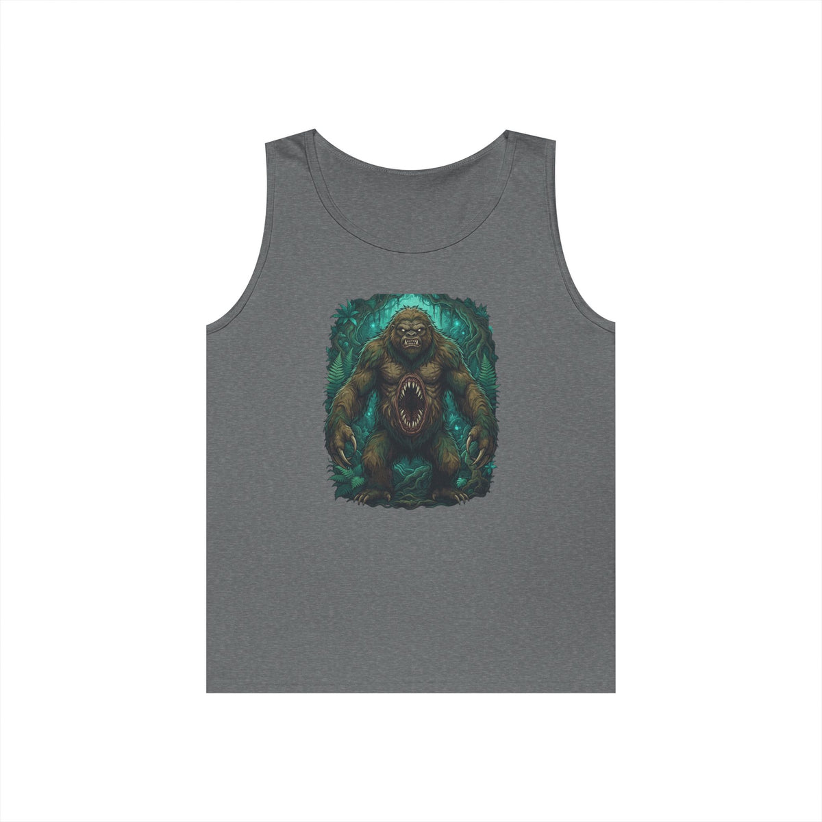 Color: Graphite Heather | Mapinguari (Amazon Rainforest) Tank Top