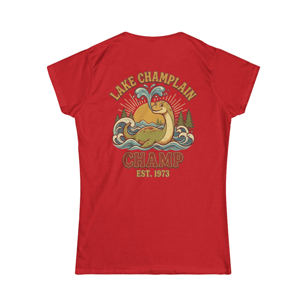 Color: Red | Champ (Lake Champlain) Women's Tee