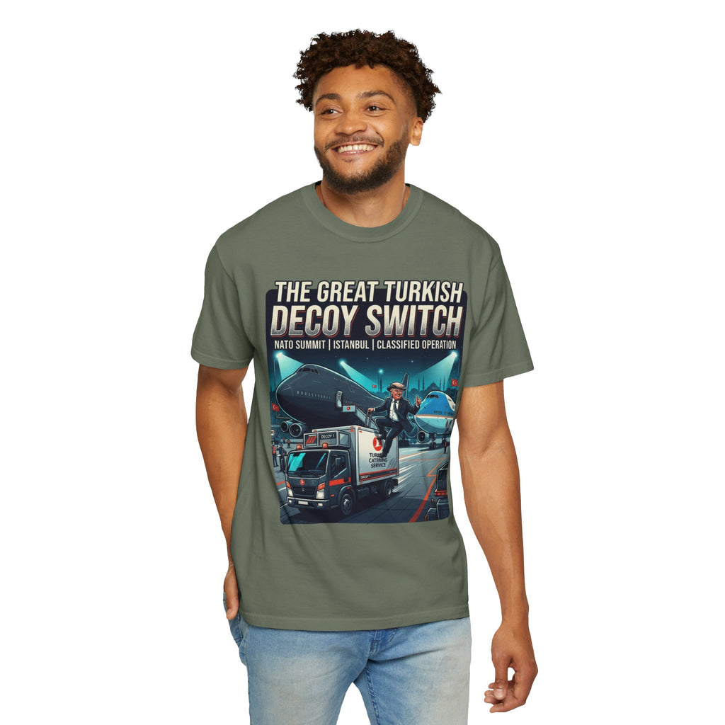 "Decoy Switch" Unisex Garment-Dyed Tee