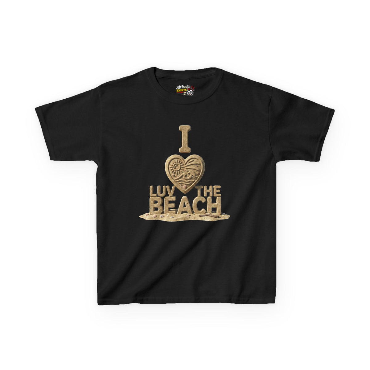"I Luv The Beach" Kids Tee