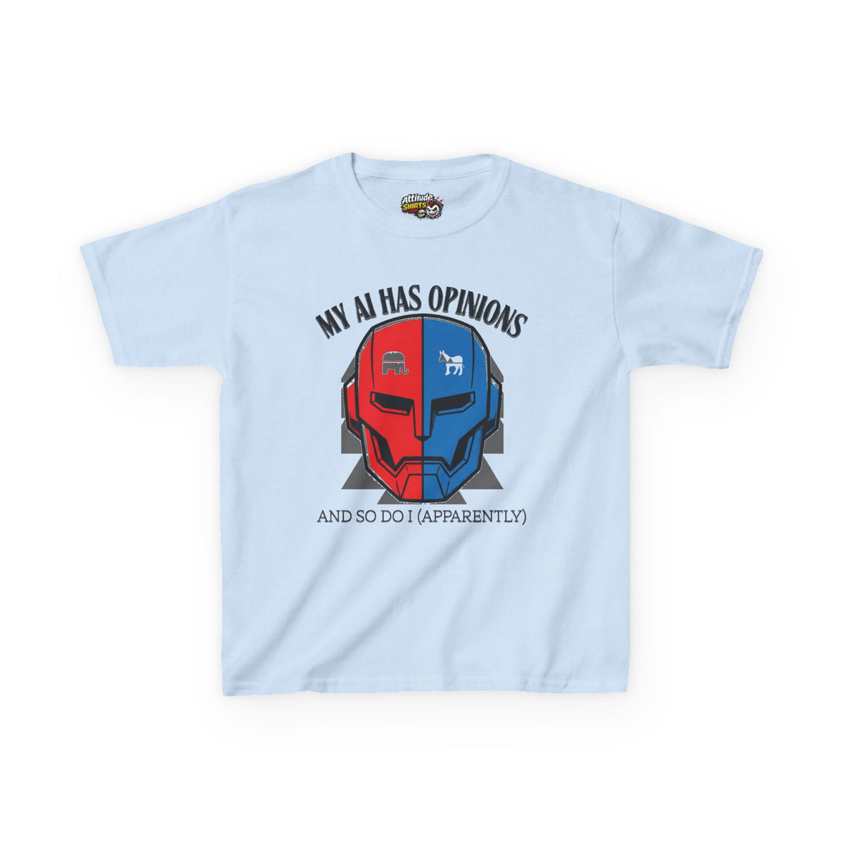 "My AI Has Opinions" Kids Tee