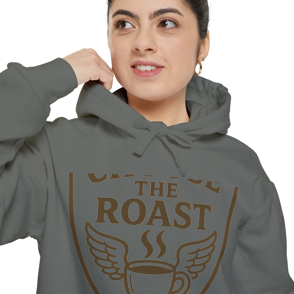 Choose the Roast - Dark as Your Soul | Garment-Dyed Hoodie — AttitudeShirts