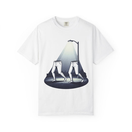 Color: White | The Fresno Nightcrawlers (California, USA) Unisex Garment-Dyed Tee