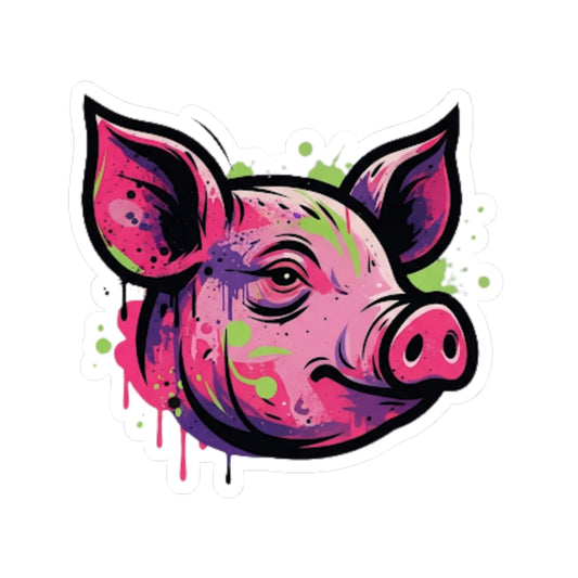 "Barnyard Pig" Sticker