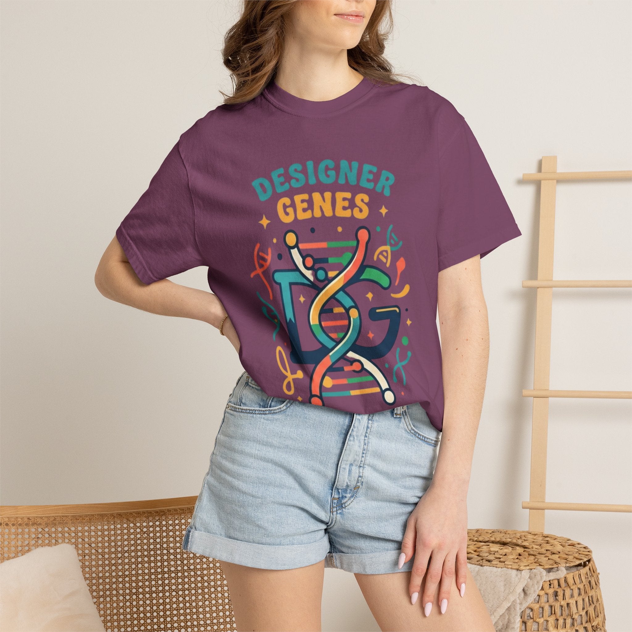 "Designer Genes" Unisex Garment-Dyed Tee