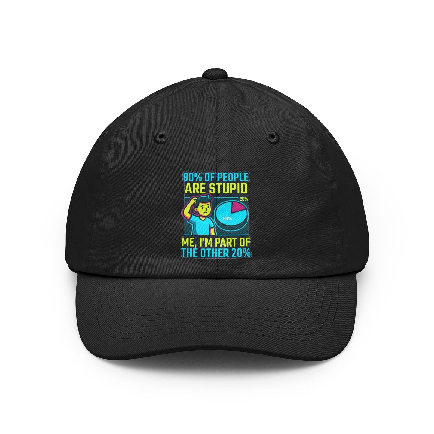 "90% Of People Are Stupid" Dad Hat