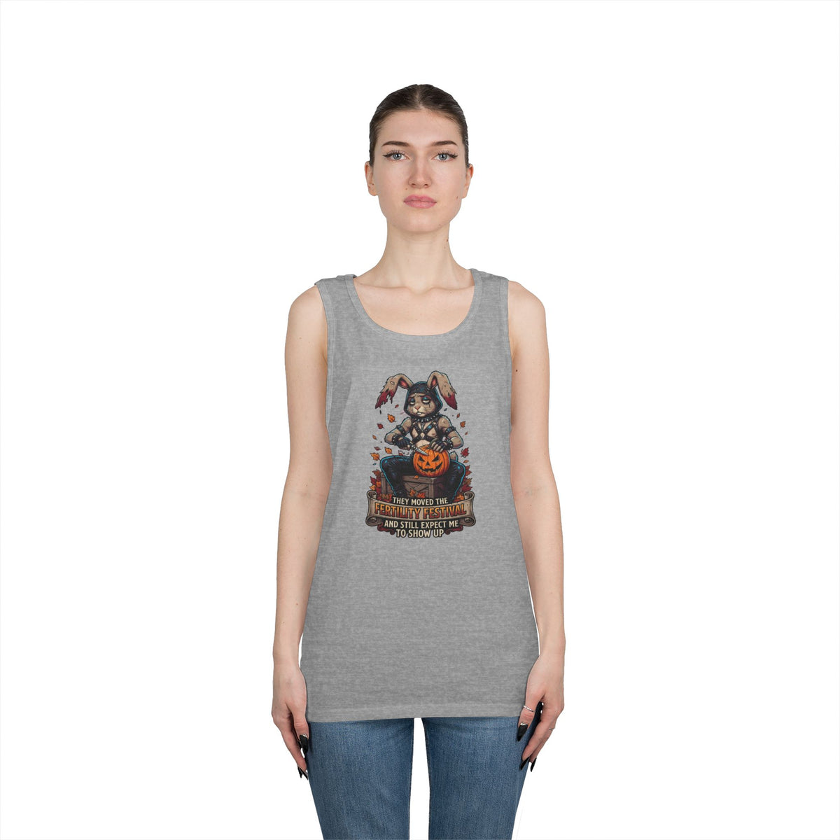 Color: Sport Grey | Fertility Festival Tank Top