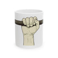 "Hold to the Rod" White Ceramic Mug — Graphic