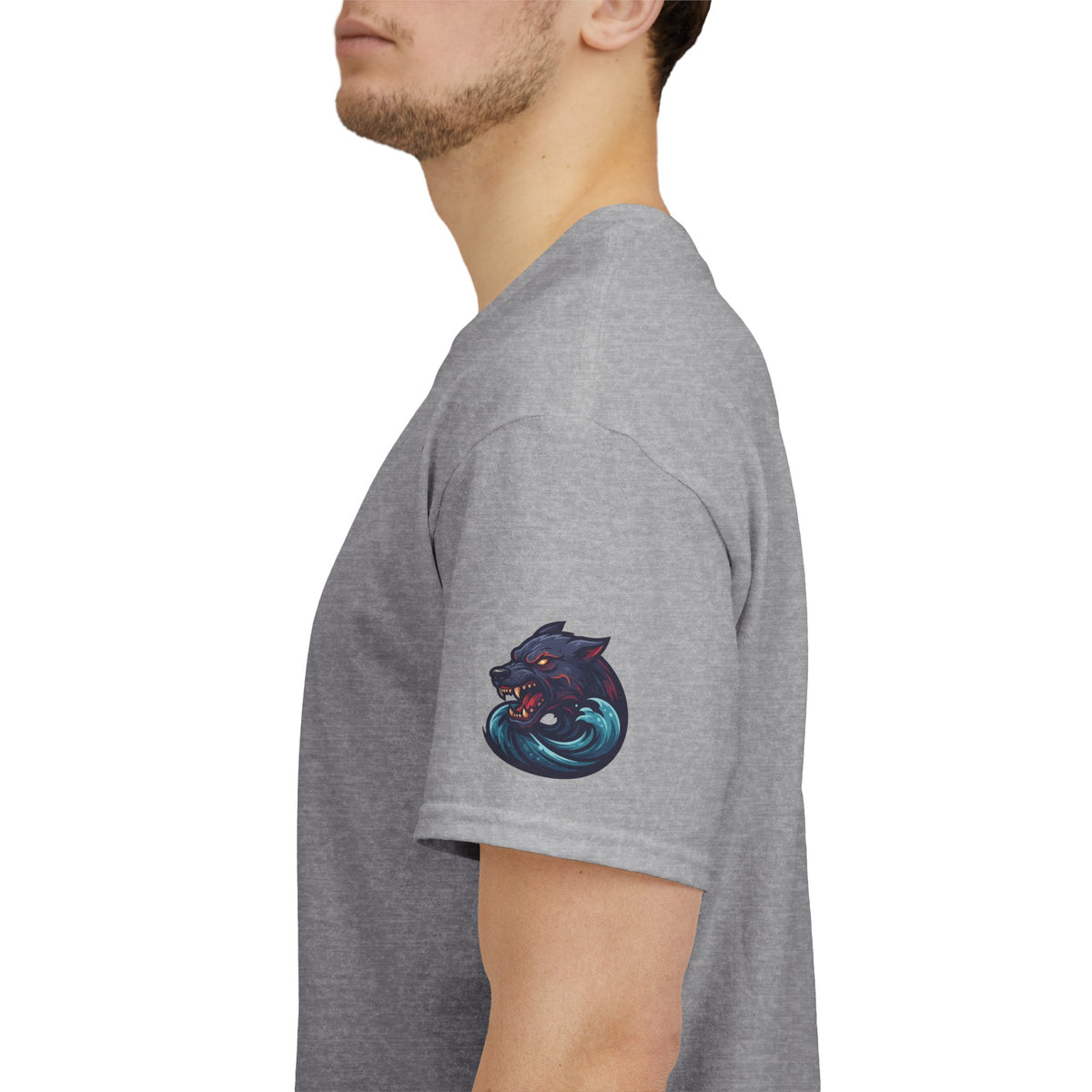 Color: Sport Grey | Charybdis and Scylla (Greek Mythology) Premium Graphic Tee