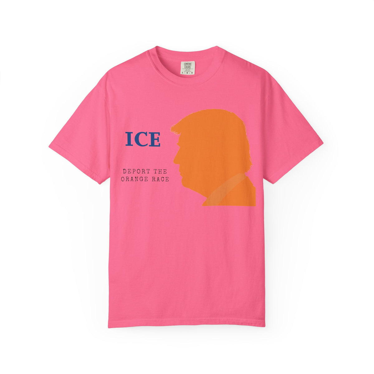 Color: Crunchberry | Deport the Orange Race Unisex Garment-Dyed T-shirt