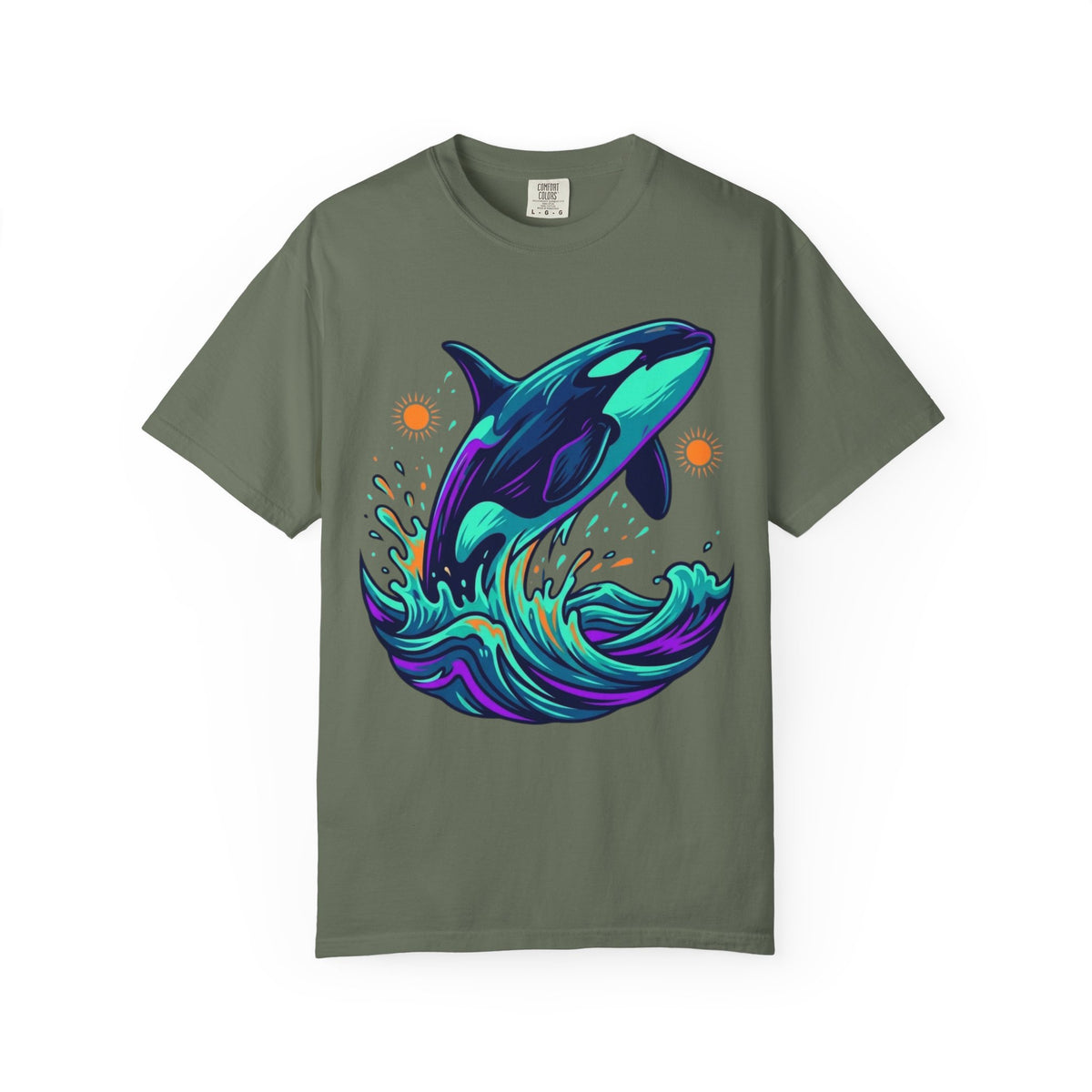 "Orca" Unisex Garment-Dyed Tee
