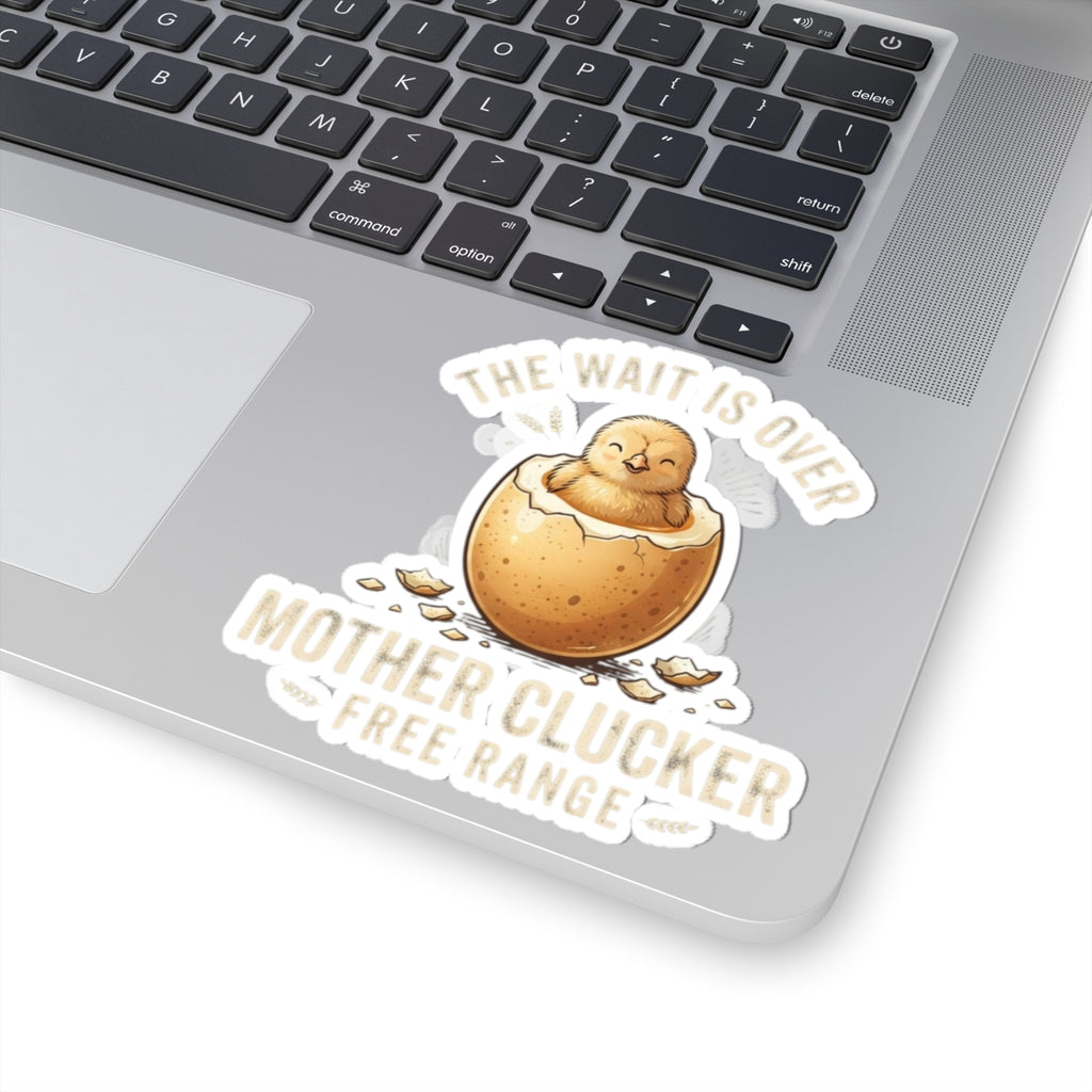 "The Wait is Over" Sticker — Main