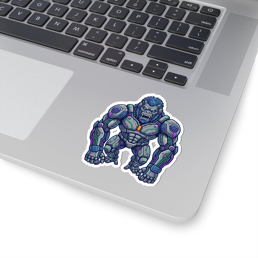 "Cyber Gorilla" Sticker — Main