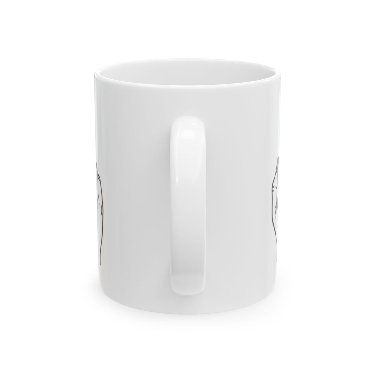 "F@#% OFF" White Ceramic Mug — Graphic
