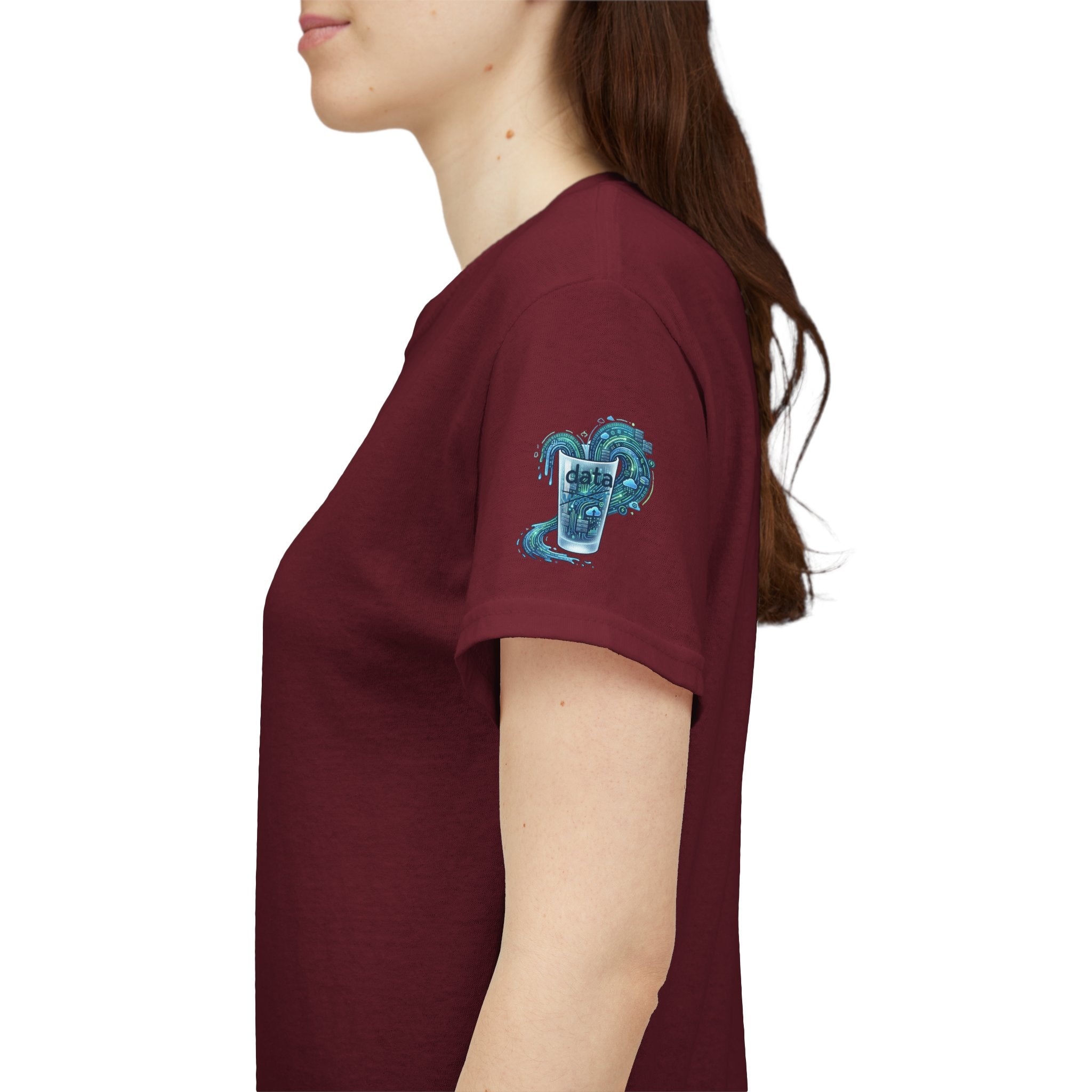 "Data Not Water" Premium Graphic Tee