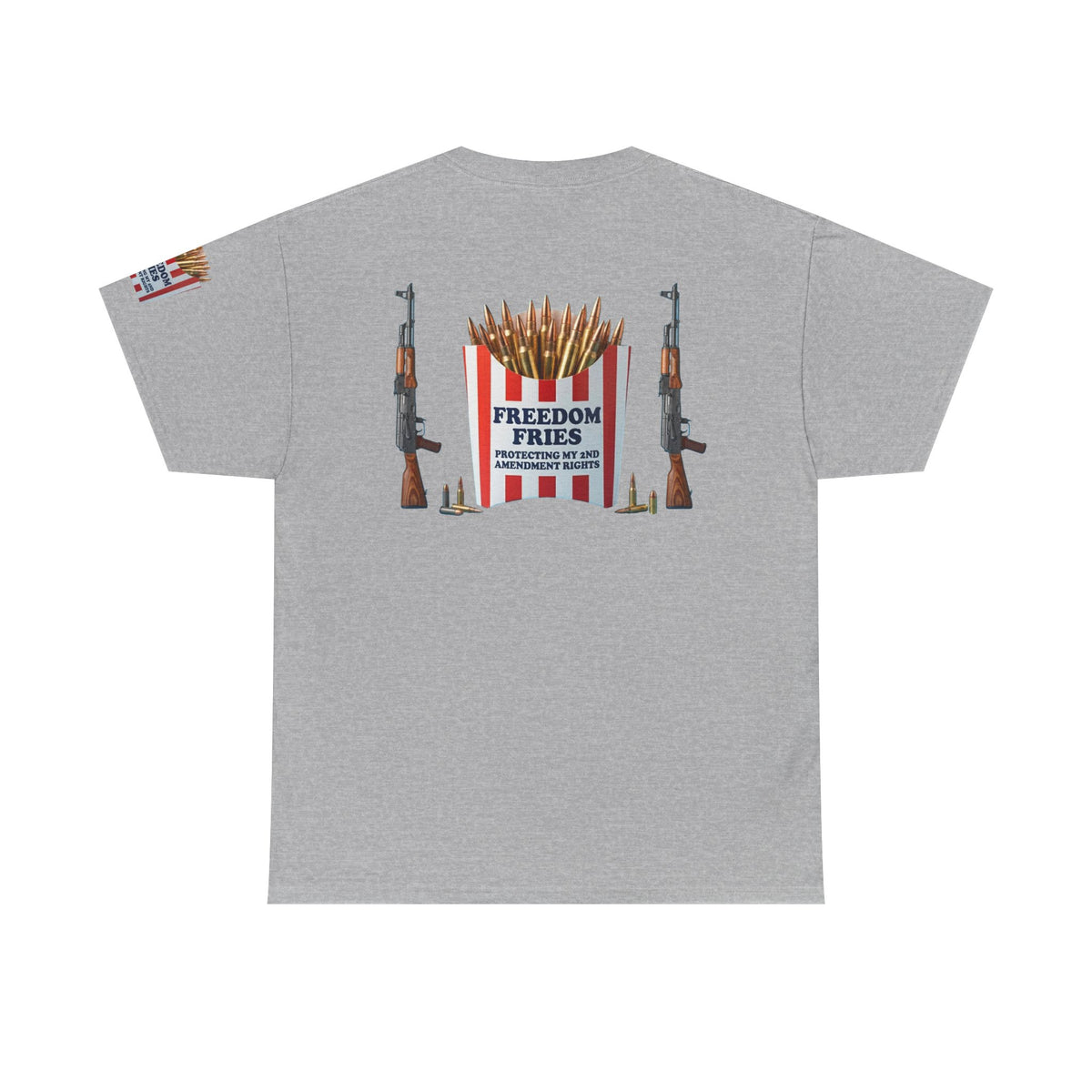 Color: Sport Grey | Freedom Fries Premium Graphic Tee