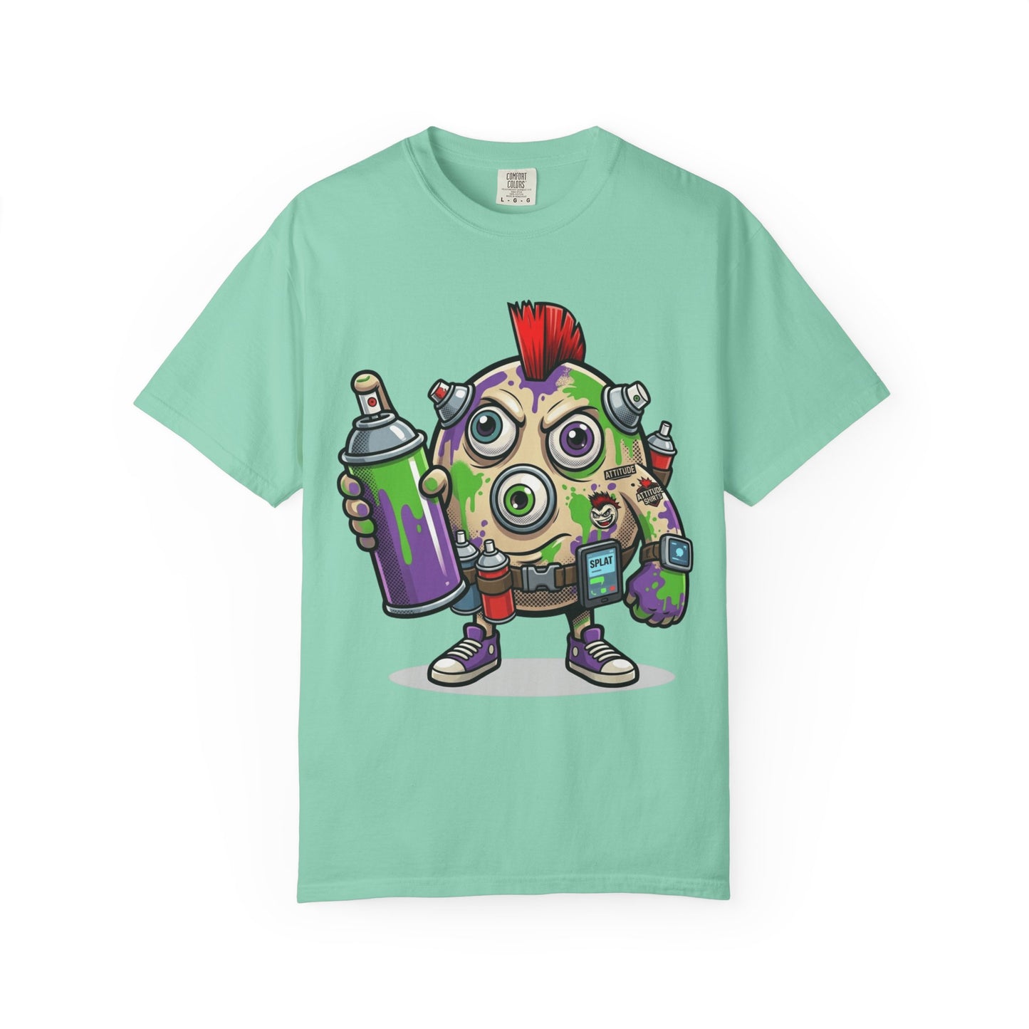 "Graffiti" Unisex Garment-Dyed Tee
