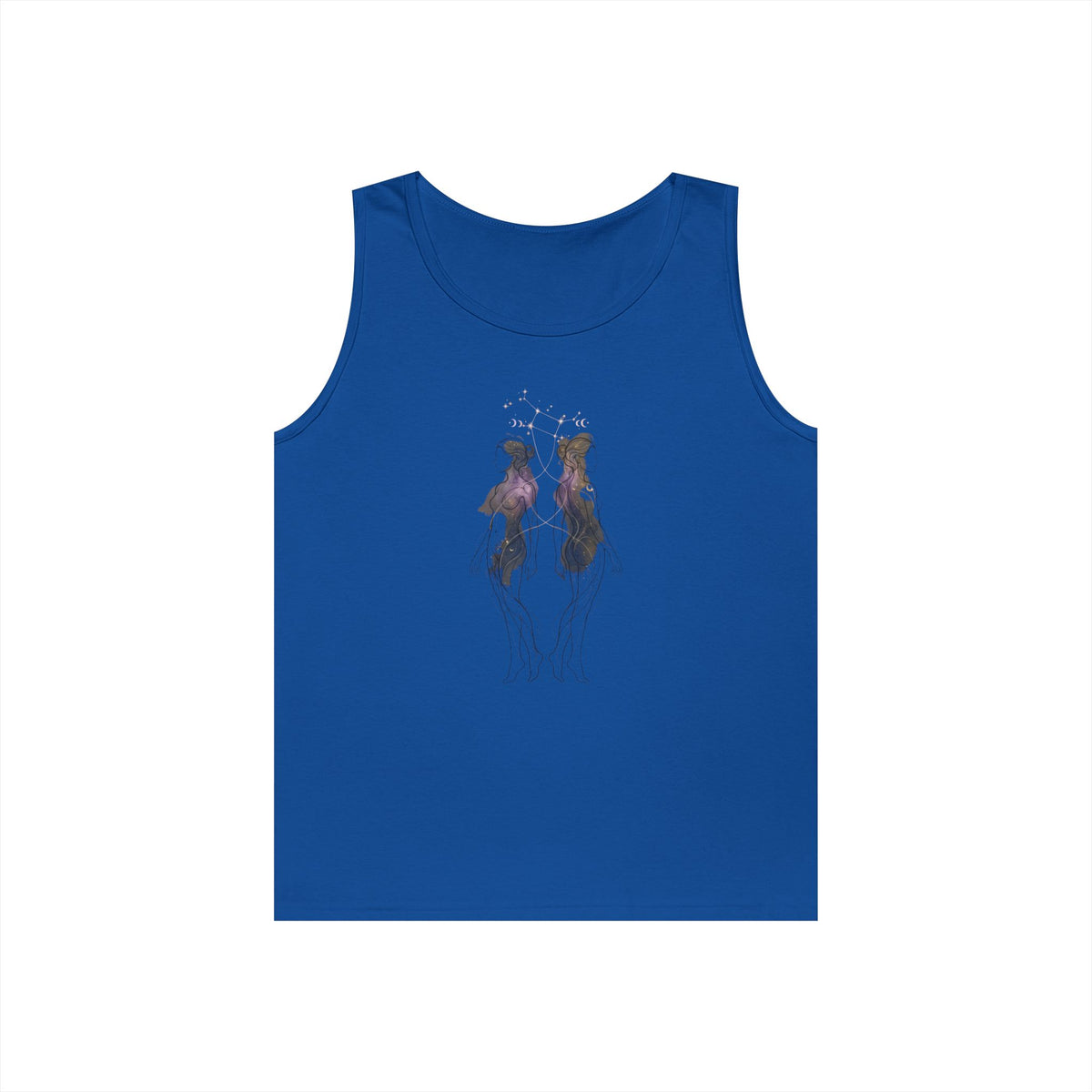 "Gemini The Celestial Twins" Tank Top