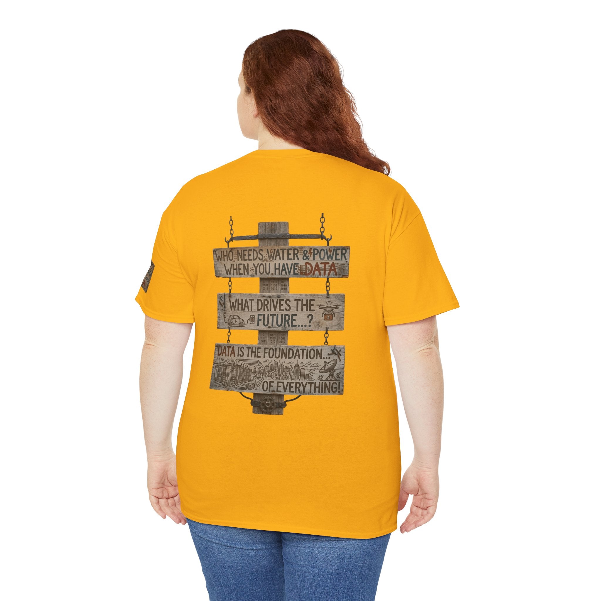 "Who Needs Water and Power" Premium Graphic Tee