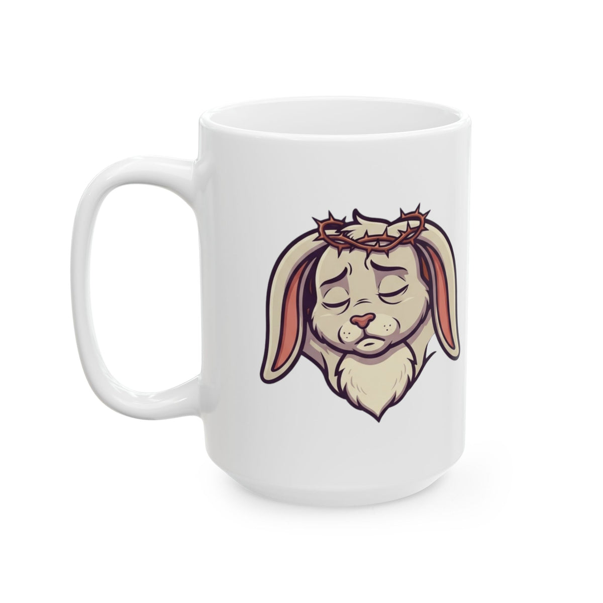 "Zombie Carpenter" White Ceramic Mug — Graphic